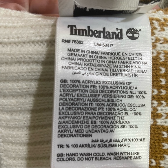 NWT Timberland Buffalo Check Scarf - Picture 4 of 6